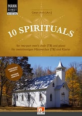 10 Spirituals TB Reproducible Book cover